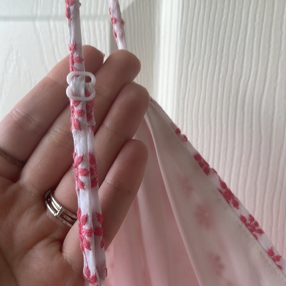 Pink embroidered dress NWT brand new! M - Picture 5 of 7